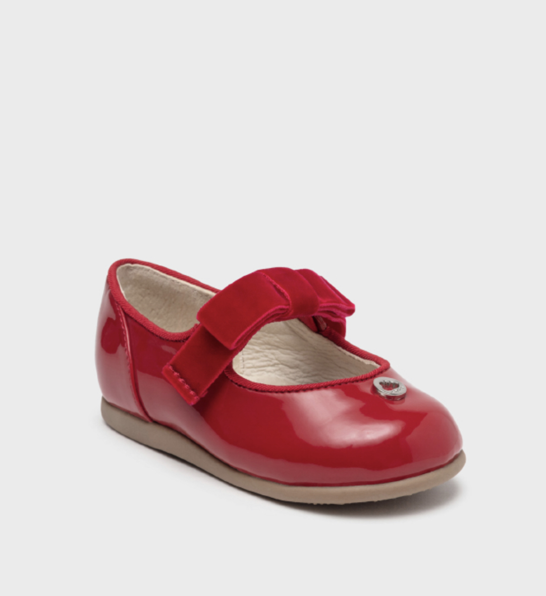 Emperor gradually Home country Pantofi roșii eleganți fete Mayoral